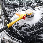 Long Handle Automatic Foaming Water Power Car Wash Brush Chenille Microfiber Car Wash Mop