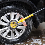 Long Handle Automatic Foaming Water Power Car Wash Brush Chenille Microfiber Car Wash Mop